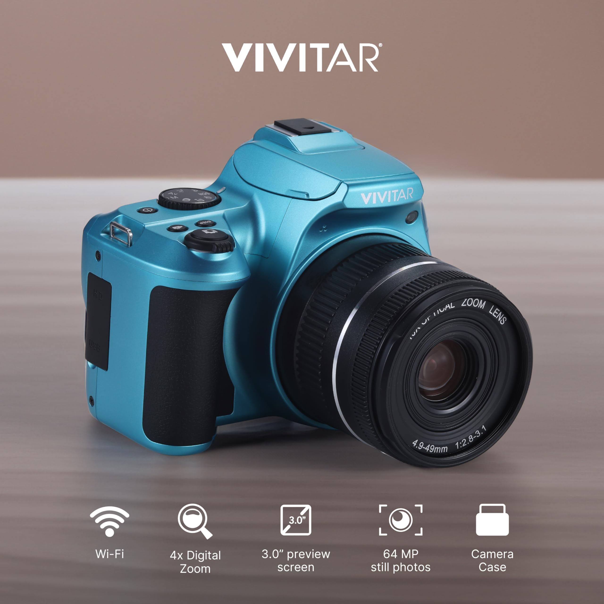 Amazon.com : 4K Digital Camera with 64 MP, 10x Optical Zoom, 3.0